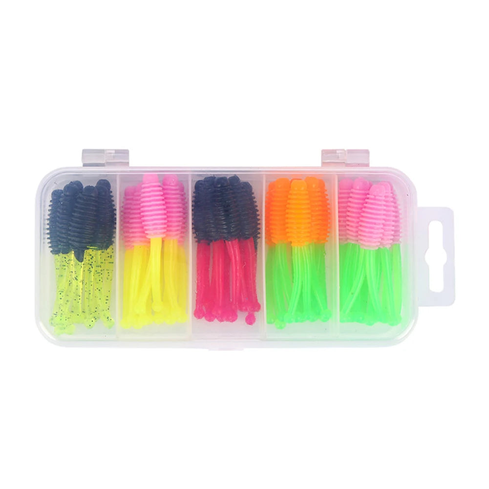 Soft Fishing Lures Artificial Bait Baits Saltwater Freshwater Bass
