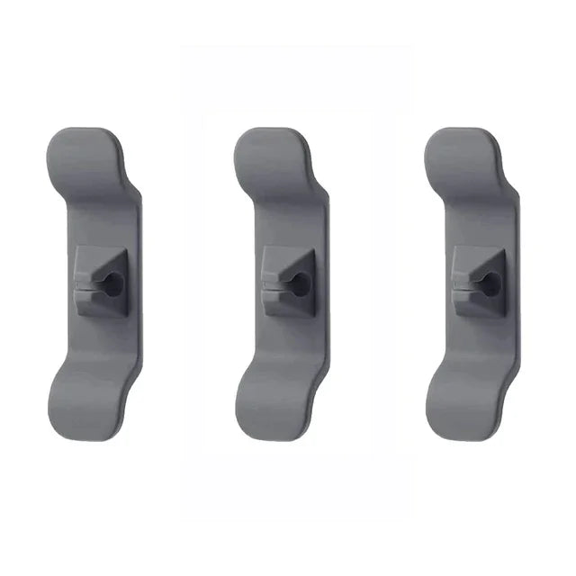 Cord Organizer Cable Management Clip Storage Holder Keeper Wrapper Zpaxo 3PCS Grey