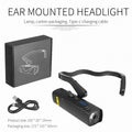 ESMARTER Dual LED Headlamp – USB Rechargeable, Waterproof