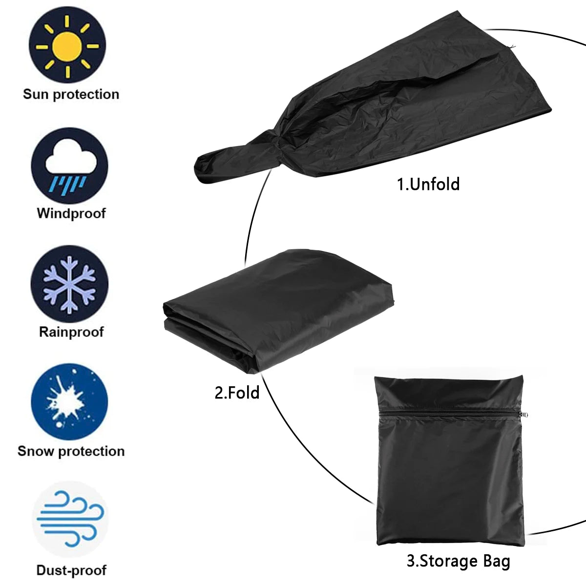 Dustproof Pizza Oven Cover Waterproof Oxford Cloth Grill Cover Resistant Outdoor Camping Pizza Stove 66.9 x 25.5 x 21.6In Garden Zpaxo