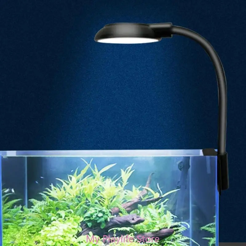 Aquarium LED Light 5W LEDs Saltwater Fish Tank Clip-on Coral Clip