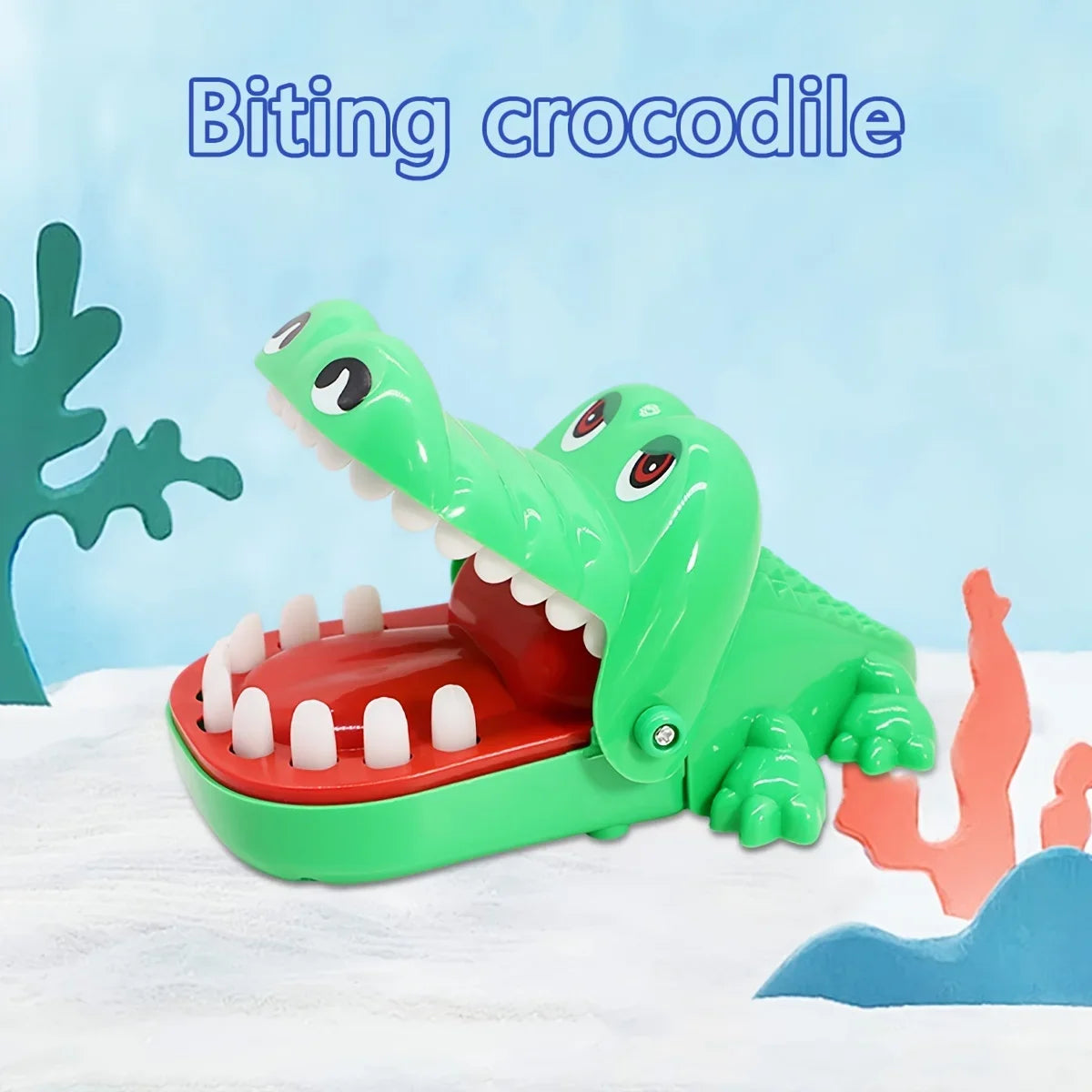 Crocodile Teeth Toys Alligator Biting Finger Dentist Games Jokes Game