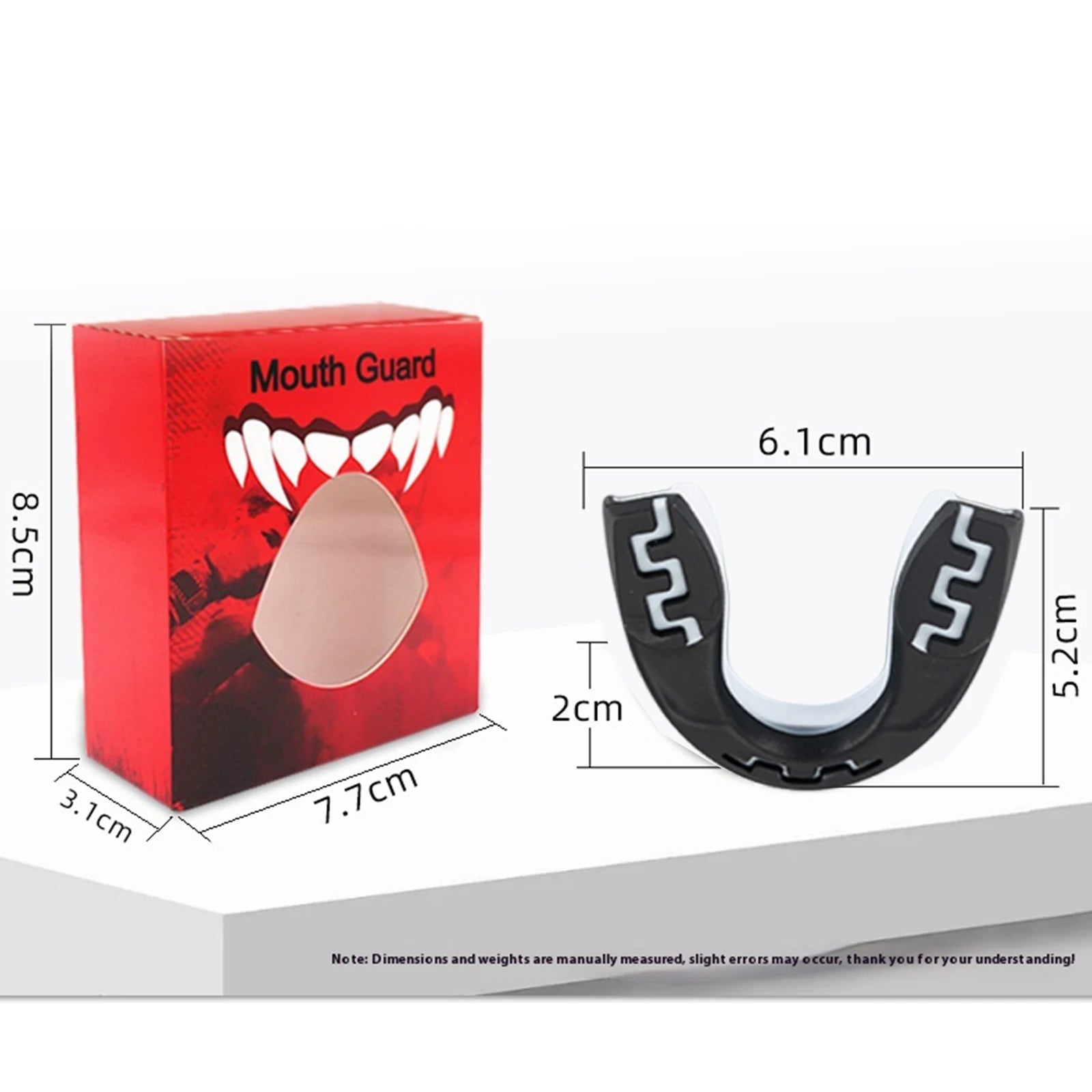 1- Fighting Training Mouth Guard Boxing Gum Shield Slim Fit Adult