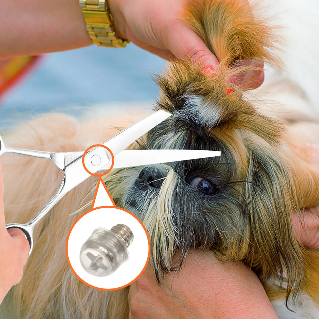 Hair Scissors Pet Grooming Barber Accessories Shear Silencers Dog