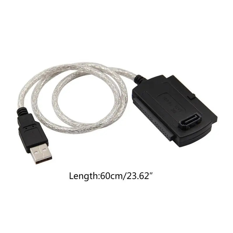 652F USB IDE 3 5 2 5'' Hard Drive Disk Line HDD Converter Adapter Zpaxo
