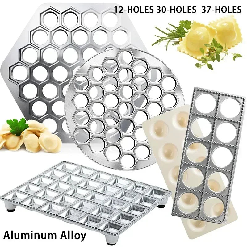 2025 New Italian Dumpling Mold 12 Hole Dumpling Mold Aluminum Alloy Dumpling Grinding Tool Kitchen Small Tool Zpaxo