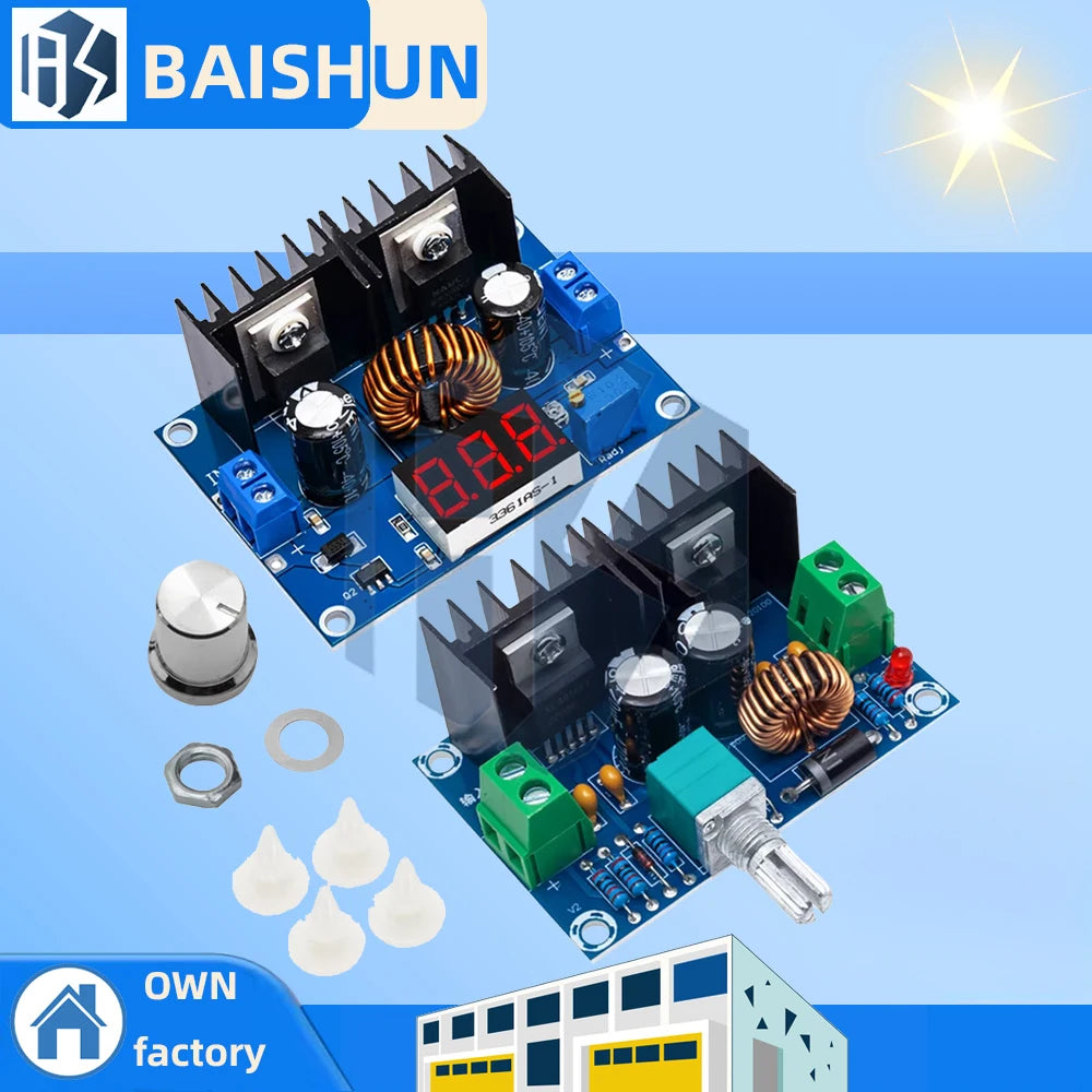 200W 8A DC-DC Buck Converter Module XH-M404 XH-M401 XL4016 XL4016E1 Zpaxo