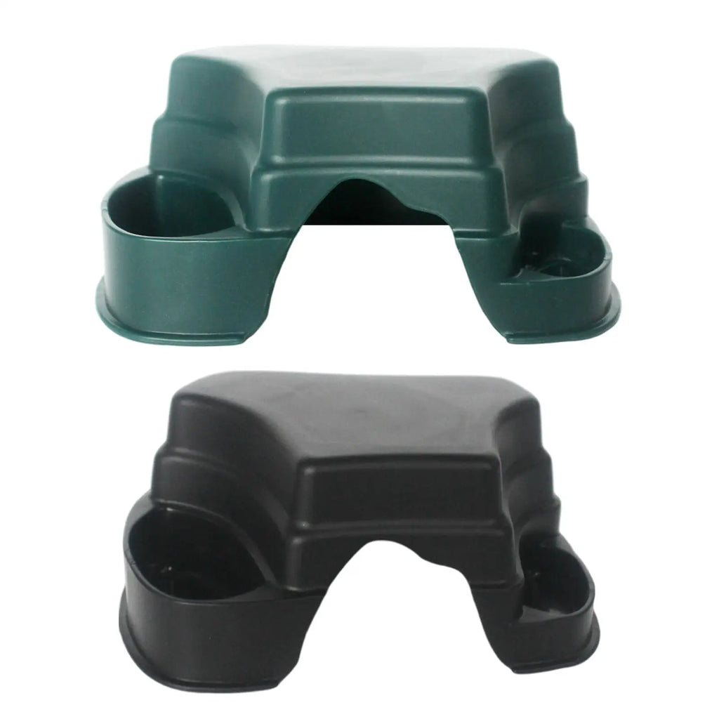 Plastic Reptile Hideout Cave Box Basin Shelter House Hiding Ornament Zpaxo