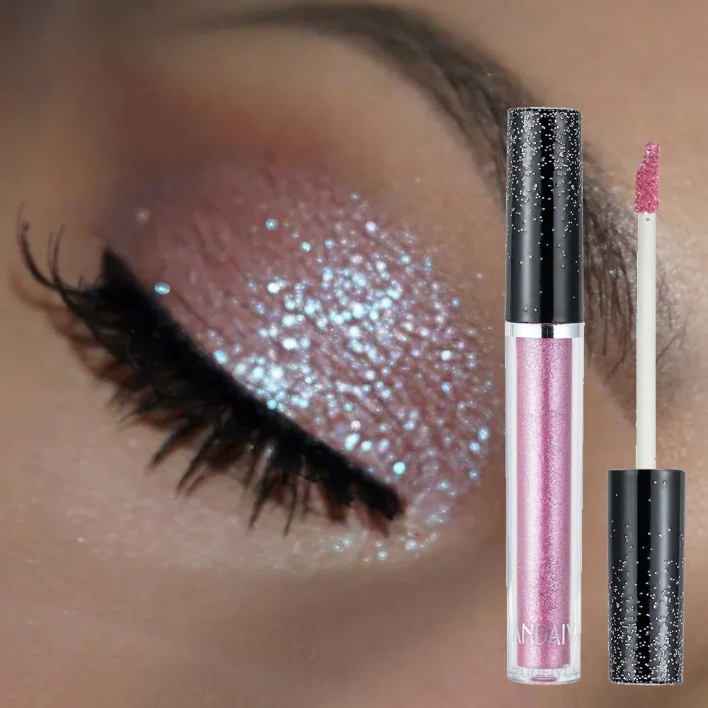 HANDAIYAN Liquid Eyeshadow Metallic Diamond Shiny Eye Liner Pen Zpaxo