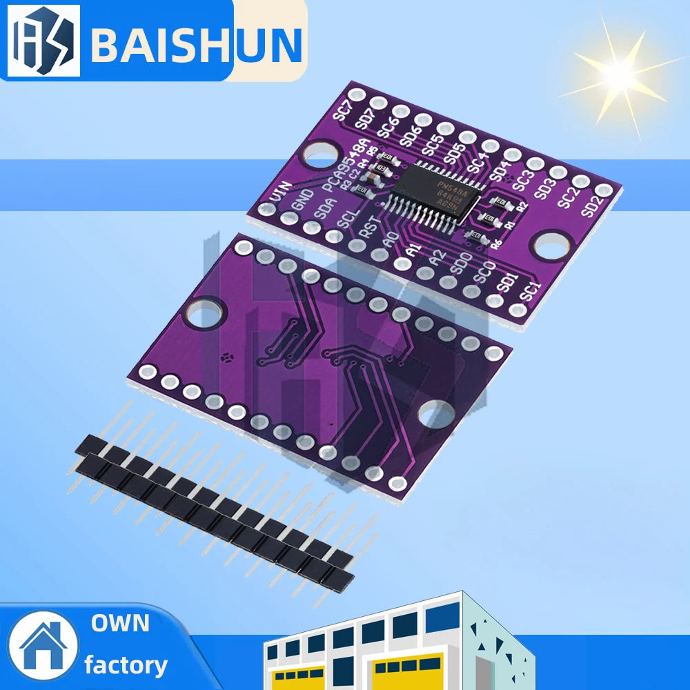 PCA9548 TCA9548A 1-to-8 8 Way I2C 8-channel Multi-channel Expansion Zpaxo