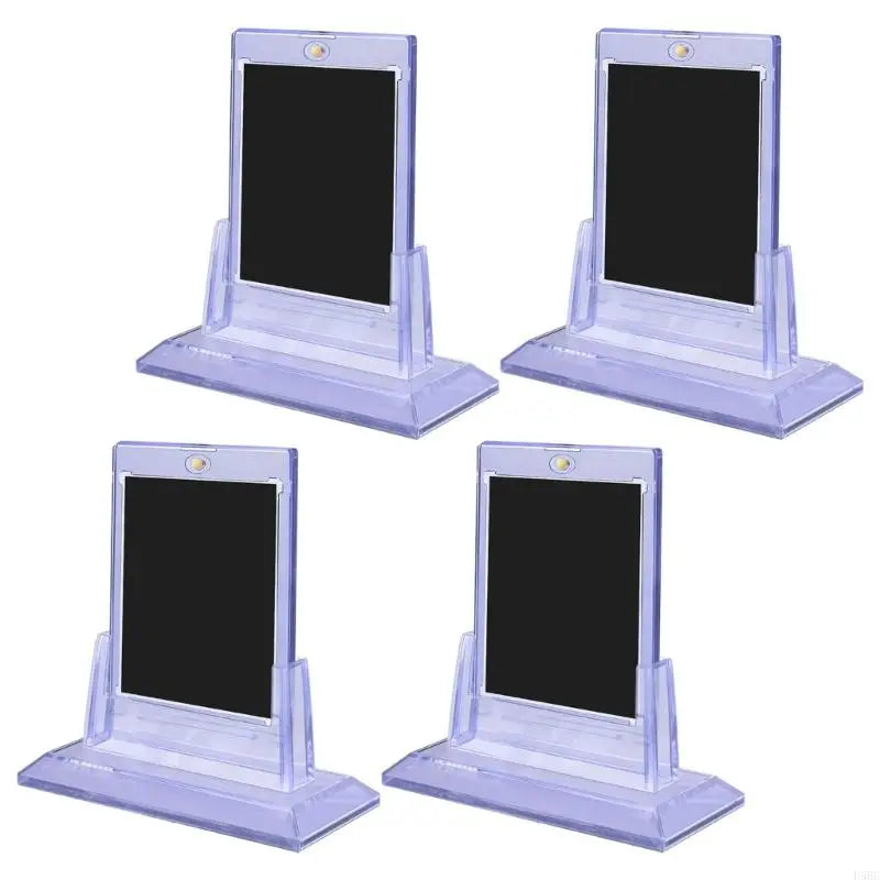 Durable Plastic Card Case Stand Protect Exhibition Favorite Cards