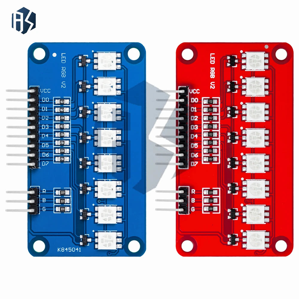 Full-color RGB LED Module Single-chip 5050 Water Light Smart Car Zpaxo