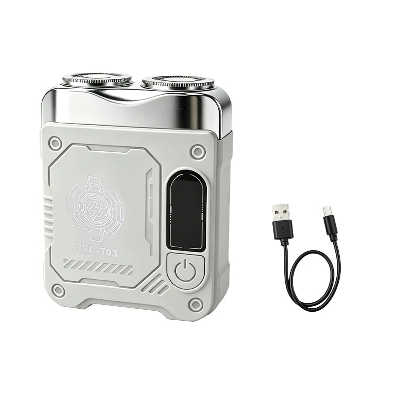 Sci Fi Mechanical Punk Mecha Shaver Electric Full Body Wash Men's