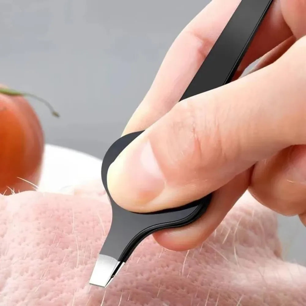 1PC Stainless Steel Pig Hair Clipper Practical Design Professional Tool Hollow Out Handle Beauty Tool Hollow Out Handle Zpaxo