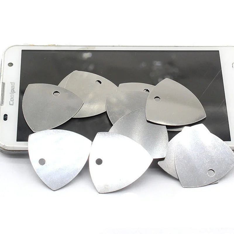 50pcs Stainless Steel Pry Opener Metal Phone Opening Tools Mobile Phone LCD Screen Repair Opening Tools For iPhone Huawei Xiaomi Zpaxo