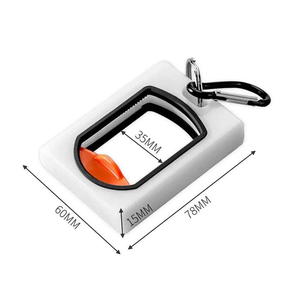 1/2PCS Portable Cable Tie Organizer with Hanging Buckle, Fluorescent for Neatly Storing & Dispensing Wire Ties Anti-Loss Design Zpaxo