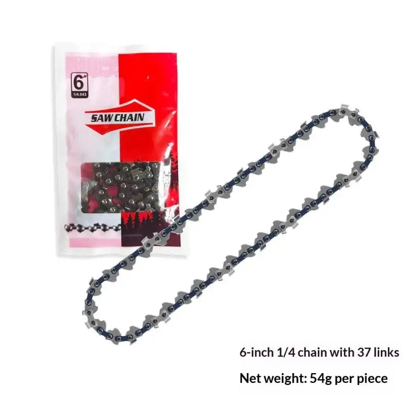 4 6 Electric Saw Mini Chainsaw Logging Blade Pruning Chain Zpaxo A2