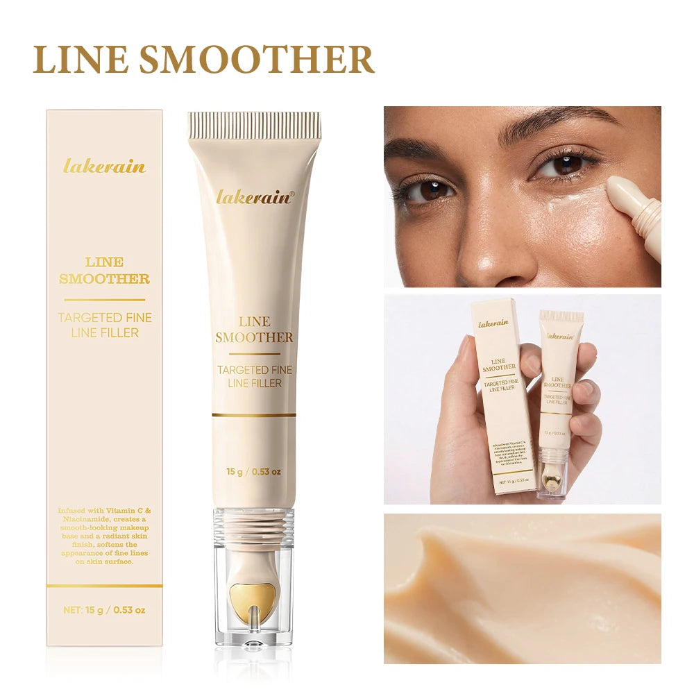 Line Smoother Primer Tinted Fine Line Blurring Pore Minimizer With Vitamin C Niacinamide For Mature Skin Zpaxo