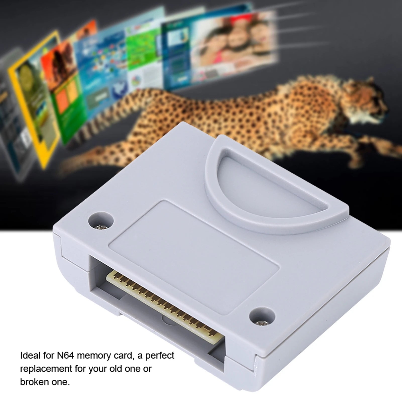 Memory Card 256Kb Replacement Memory Card Plug and Play for N64 Game Console Controller Zpaxo