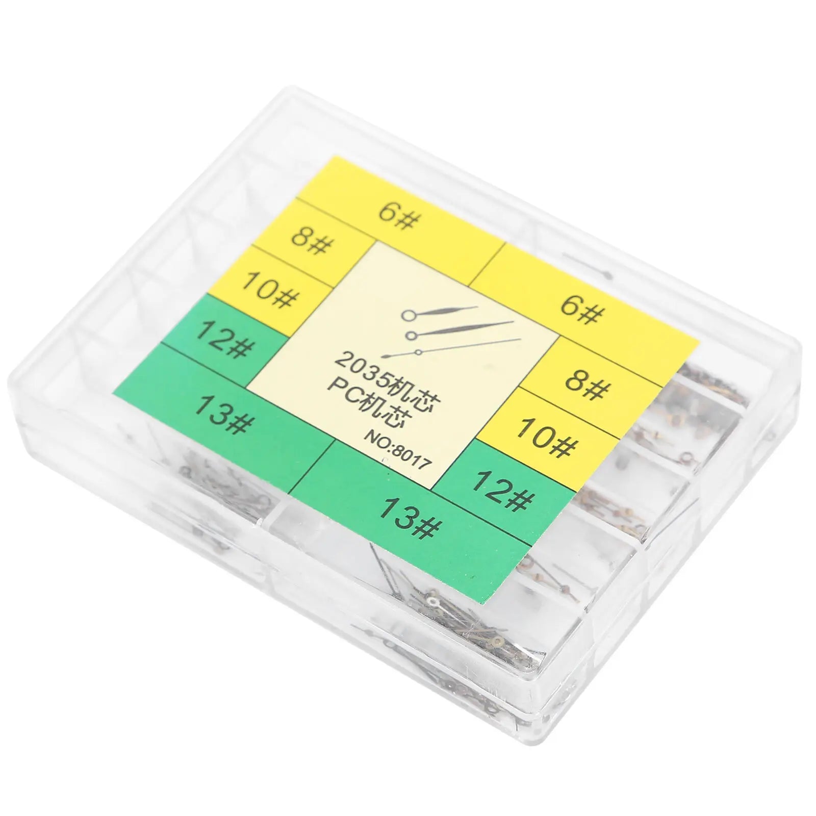 Alloy Watch Hands Needles Pins Assortment 6 8 10 12 13 Approx 100Sets