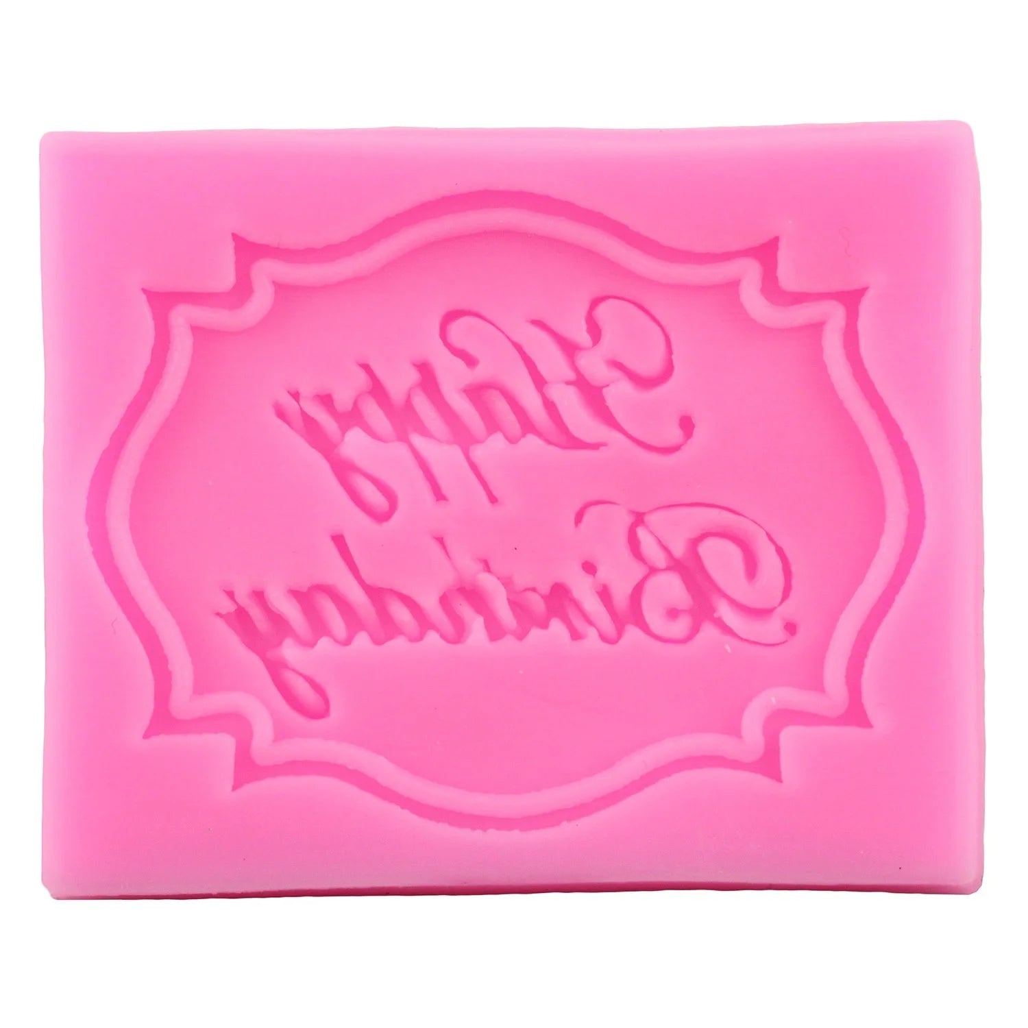 Candy Clay Chocolate Gumpaste Mould Happy Birthday Letter Form Silicone Mold DIY Cupcake Topper Fondant Cake Decorating Tools Zpaxo