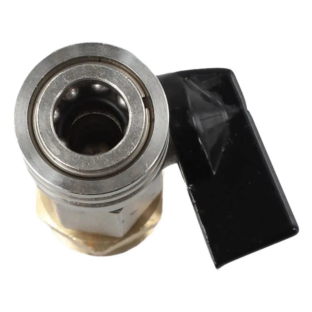 Water Flow Control Pressure Washer Ball Valve Brass Material 1 Hose Zpaxo