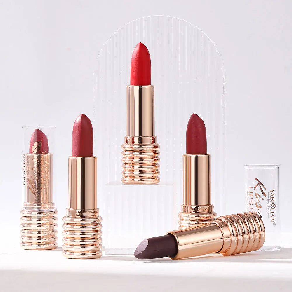 Matte Lipsticks Waterproof Velvet Nude Lipstick Sexy Red Lip Stick