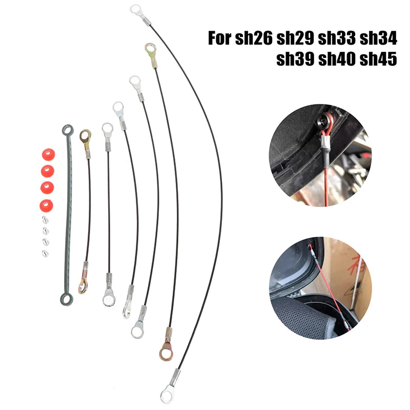 Motorcycle Top Case Drawstring Spring 15–40cm | SH48 SH59 SH33