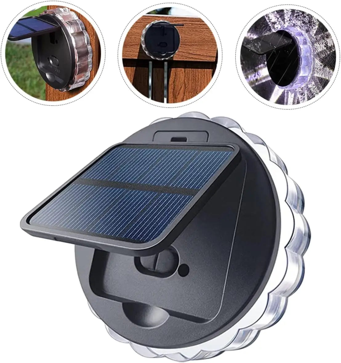 Solar Wall Lights Outdoor LED Lamp Hanging Decorative Step Lighting Zpaxo