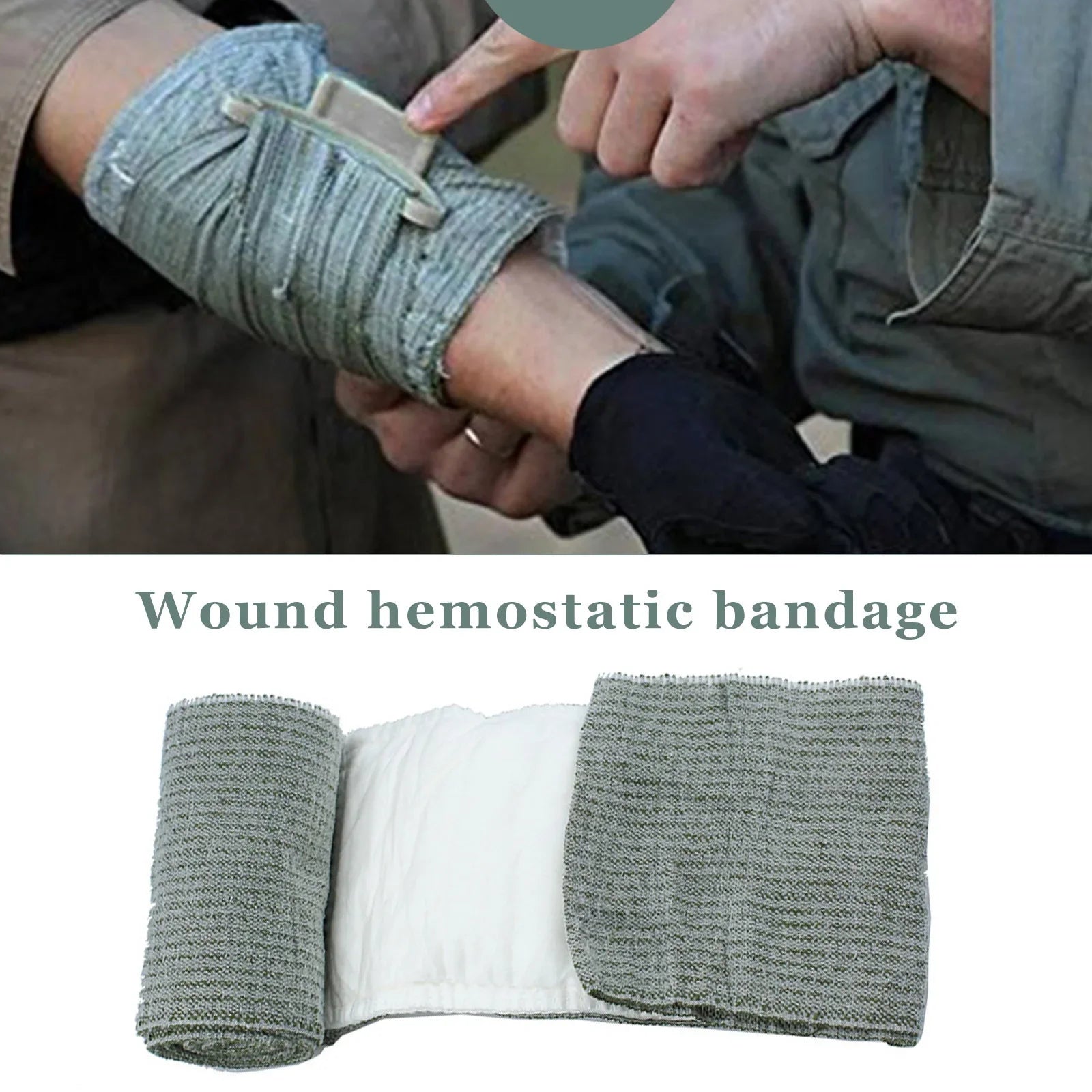 4 Israeli Bandage Rescue Wound Dressing Emergency Compression Battle
