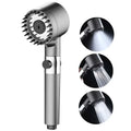 High Pressure Strong Current Shower Head Water Saving Shower with Water Filter 3 Mold Knobs Controllable Hand Shower Bathroom Zpaxo shower head
