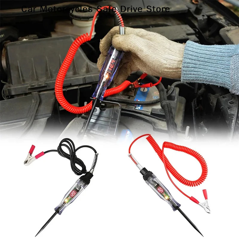 Car Truck Voltage Circuit Tester Auto 6V 12V 24V Tools Diagnostic