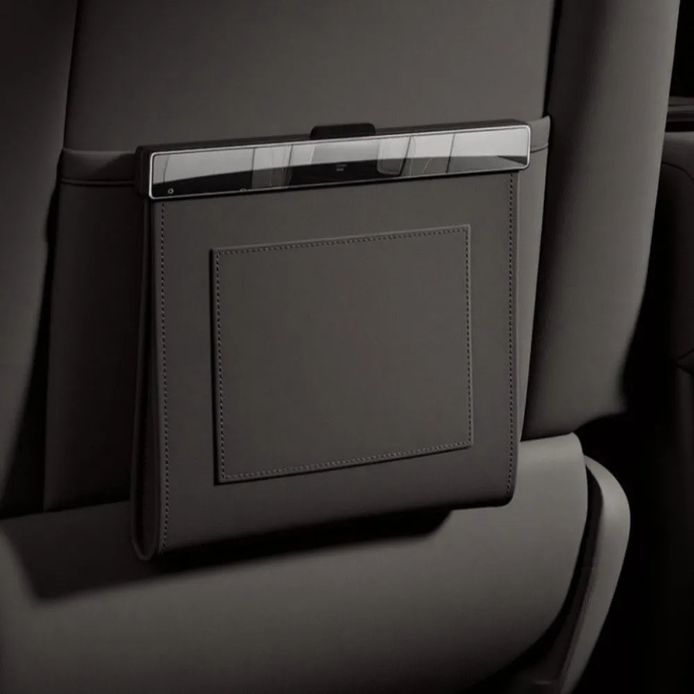 Waterproof Car Garbage Bag Leather Storage Pocket Magnetic Adsorption Storage Bag Garbage Bin Space Saving Zpaxo