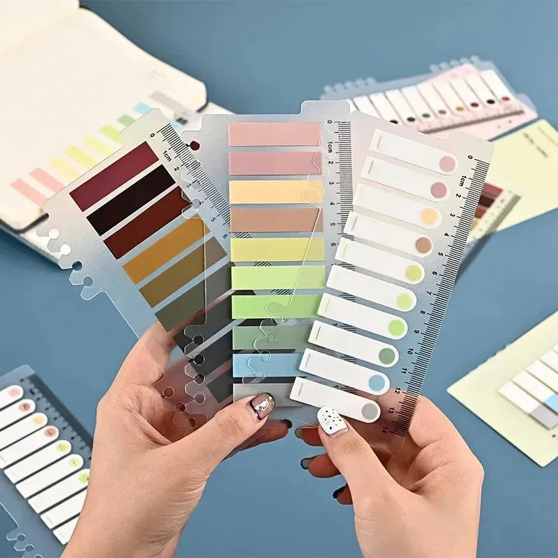 Vintage Sticky Note Tabs – Writable Index Flags & Book Markers