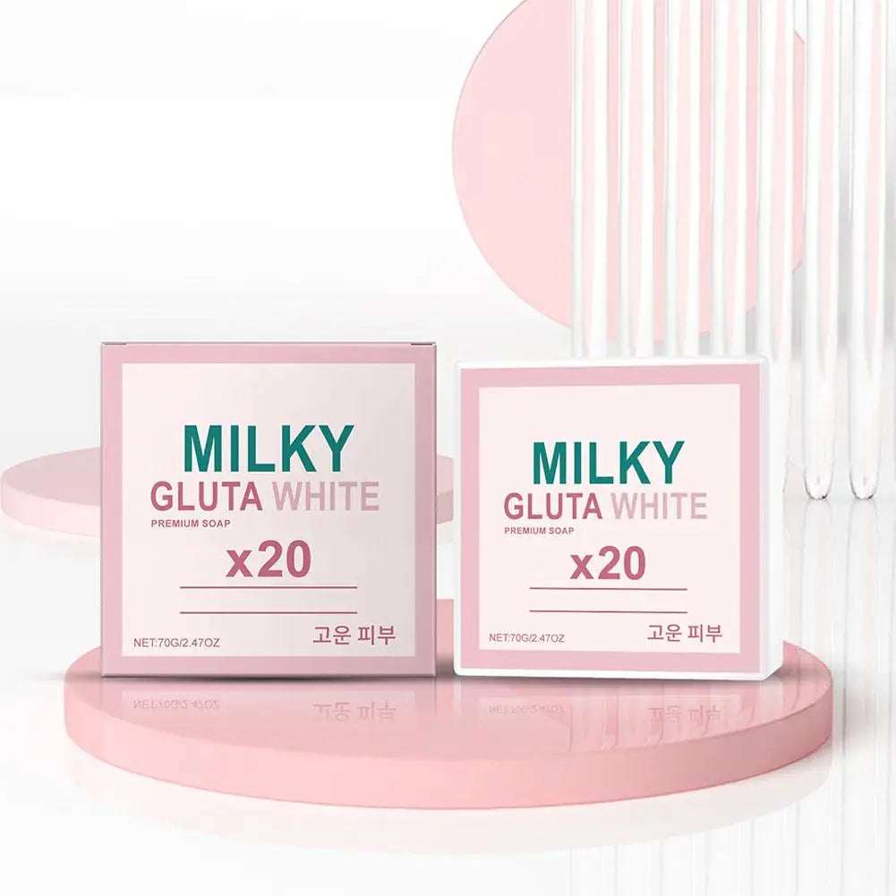 Gentle Milk Bath Soap – Brighten, Cleanse & Control Oil Facial Cleansing Soap Zpaxo