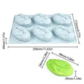 6-Cavity Silicone Baking Mold – Coffee Bean, Chocolate & Pudding Silicone Baking Mold Zpaxo B