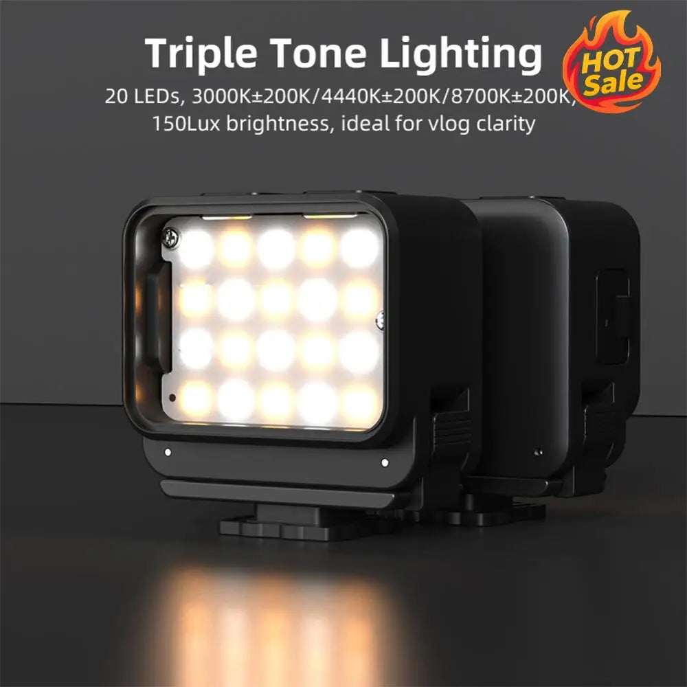LED Portable Video Lights Rechargeable Adjustable Magnetic Beauty Lighting Mini Vlogging Selfie Light for Photography Video Vlog Zpaxo