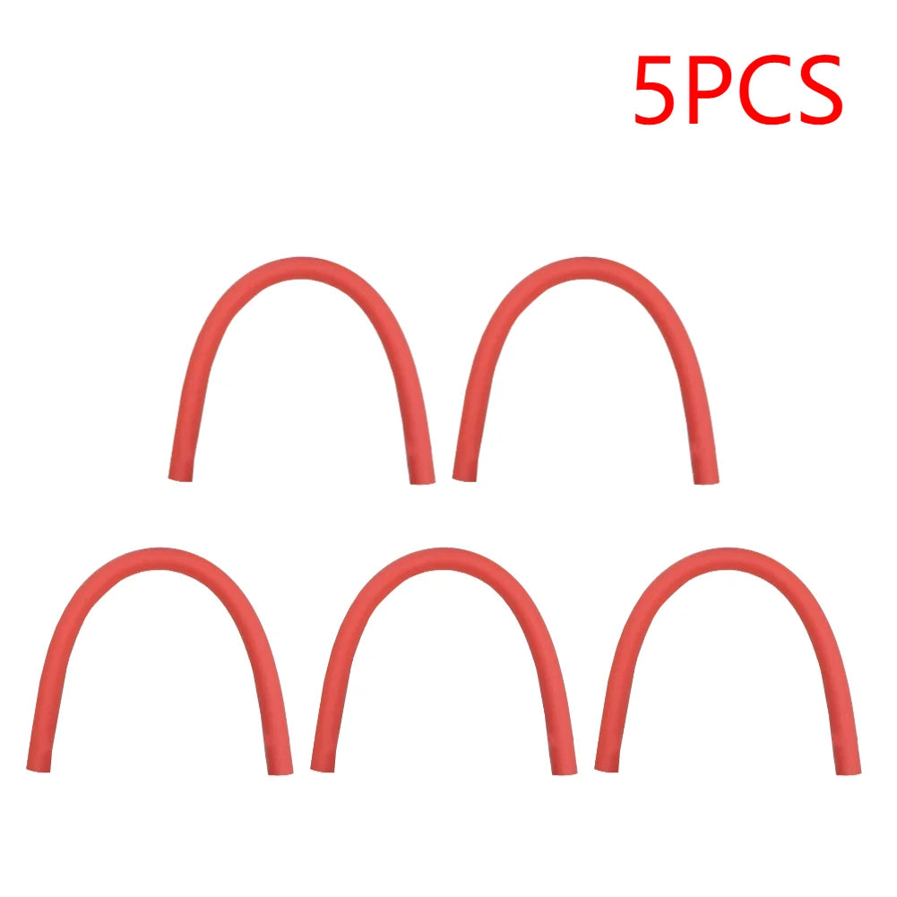 1/5PCS Portable Flexible EPE Learn Swimming Pool Noodle Water Float Floating Aid for Summer Swimming Aid Pool Underwater Scooter Zpaxo Red Hollow 5PCS