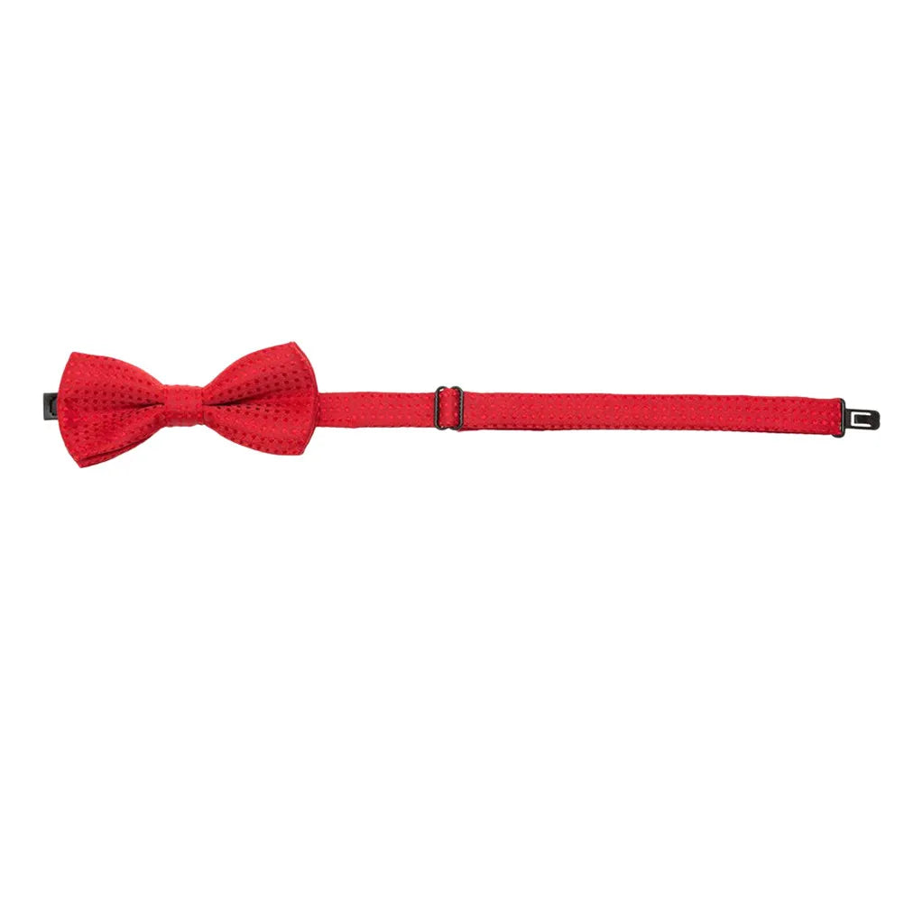 Pet Cat Bow Collar Accent Stylish Adjustable Polyester Tie Feline