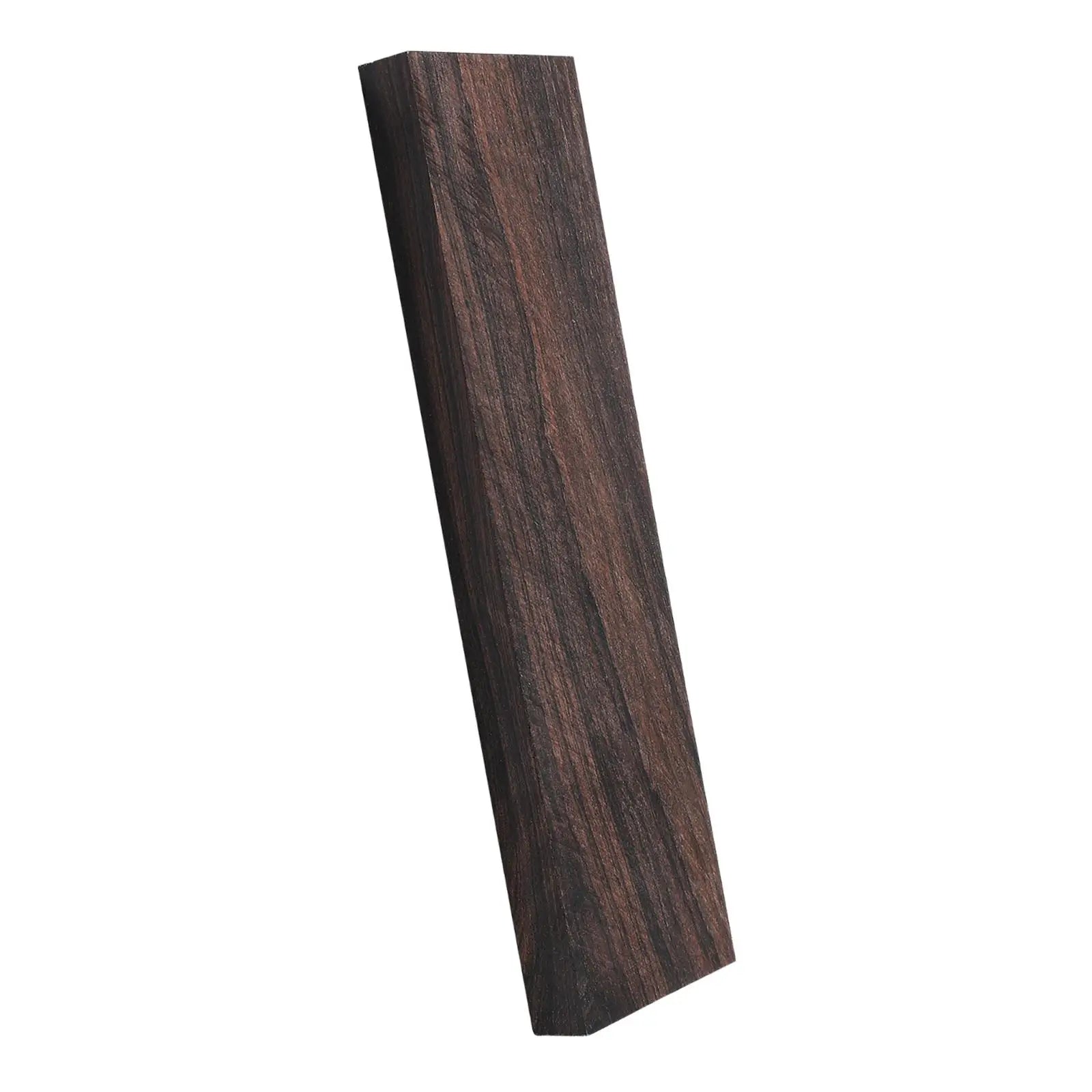Blackwood Lumber Wood Blank Fade Resistant Plate Hardwood Material for DIY Guitar Bridge Music Instrument Electric Guitar Crafts Zpaxo