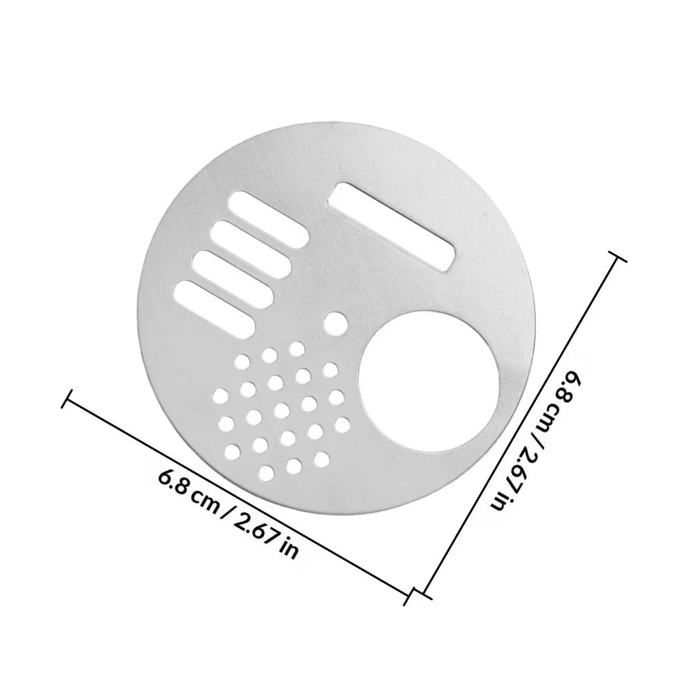 6Pcs Rotatable Beehive Entrance Gate Stainless Steel Round Hive Doors Beekeeping Equipment Entrance Disc Security Control Zpaxo