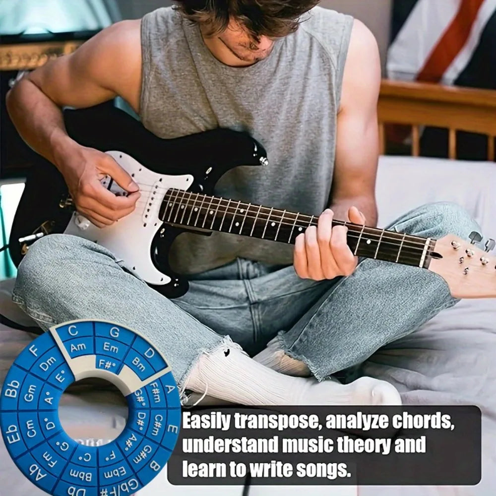 Large Plastic Pentatonic Circle Quick Tuning Memorization Aid Ideal