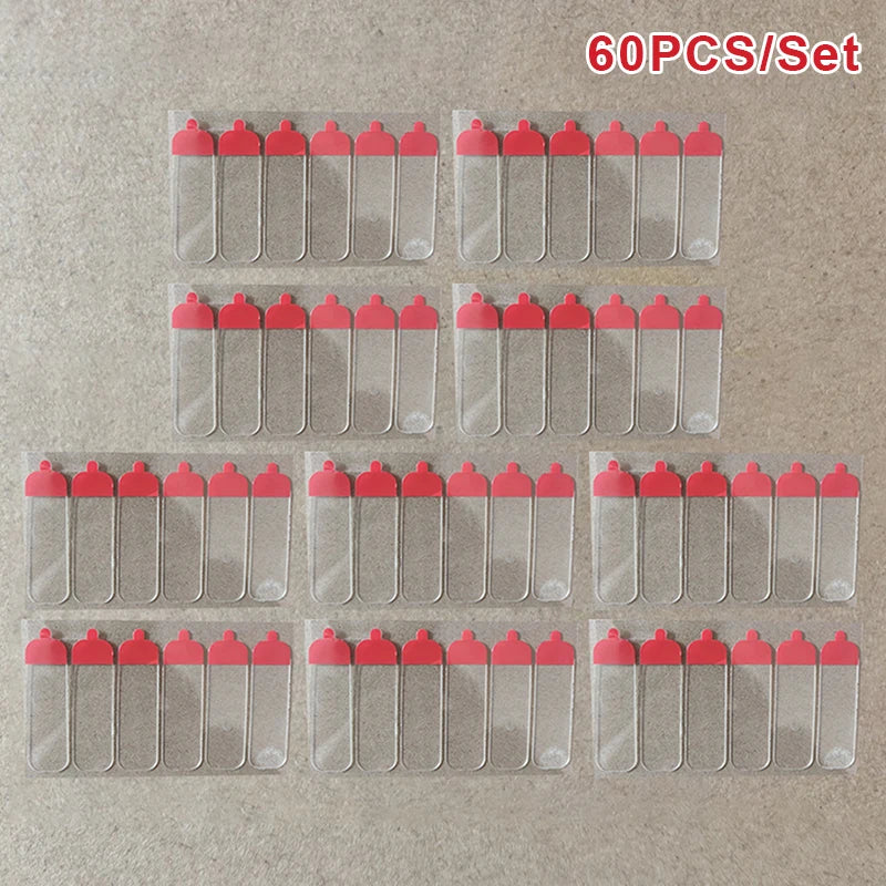 30pcs/60pcs/120pcs Double-sided Adhesive Tape Transparent Extra Strong Sticky Strip For Photos Decor Crafts Removable Stickers Zpaxo 10sheets 60pcs