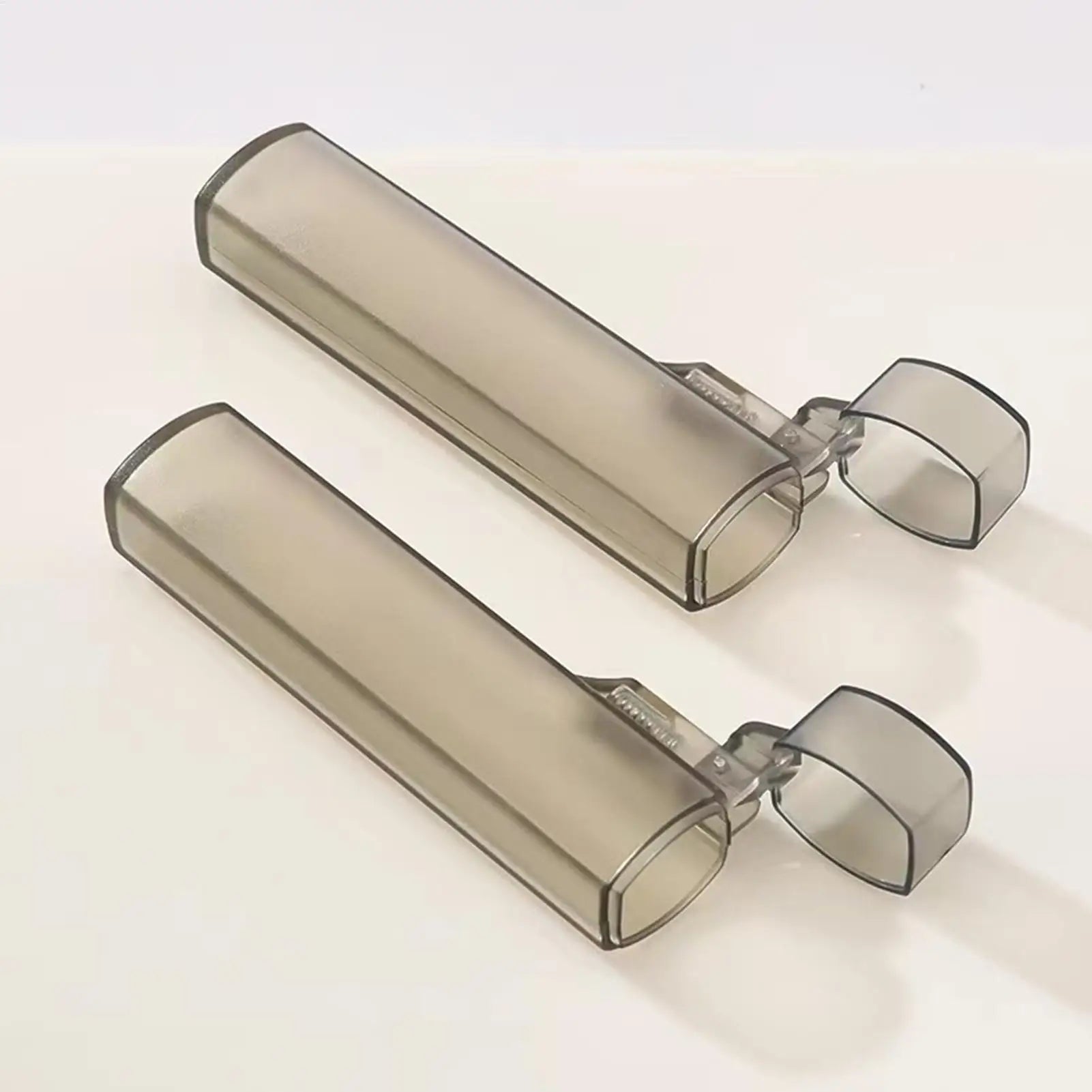Toothpick Holder Pocket Portable Toothpick Travel Case Transparent Reusable Tooth Picks Case with Lid For Kitchen Restaurant Zpaxo