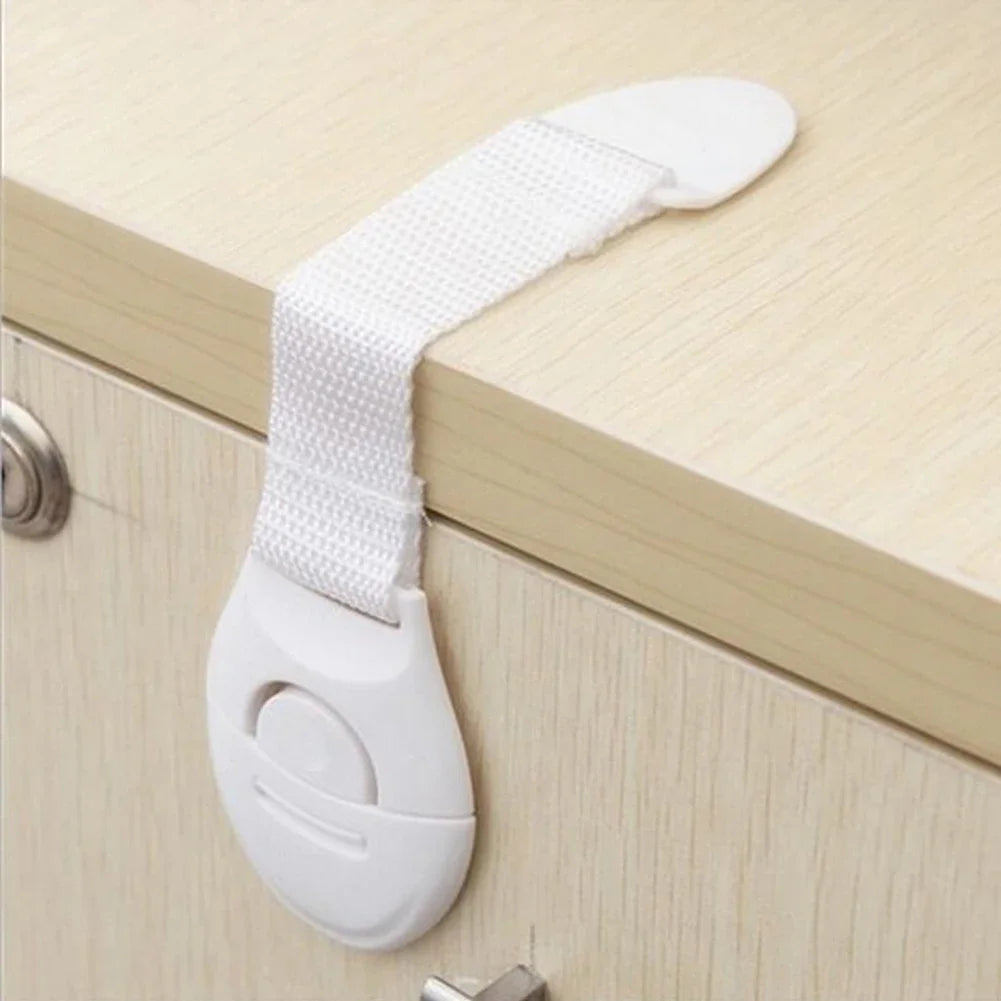 1 2 10 Kids Safety Door Lock Child Cabinet Baby Proof Security