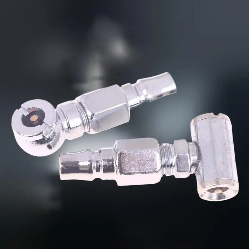 Tire Inflator Adapter Single/Double Head Quick Connect Nozzle