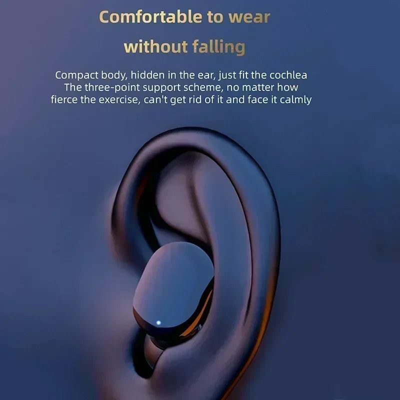 TWS Fone Bluetooth Headphones Mic LED Display In-ear Earbuds Wireless