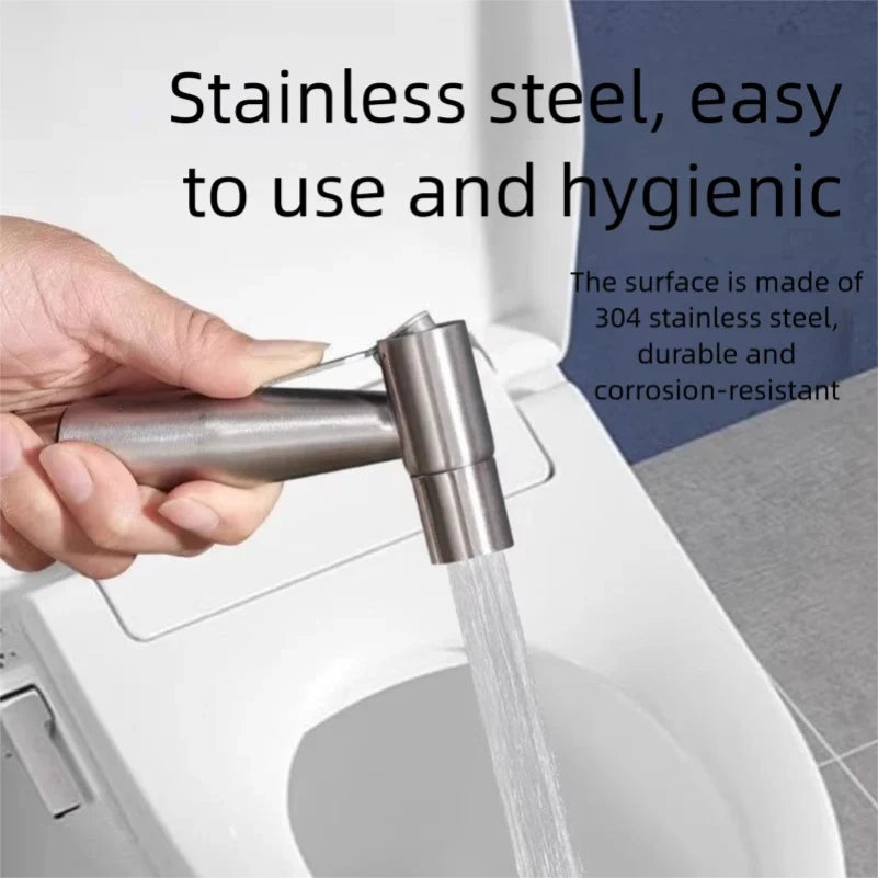 304 stainless steel toilet flushing spray gun, bathroom toilet water spray gun, water spray gun for flushing, bathroom spray gun Zpaxo