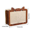 Money Saving Box Retro Wooden Piggy Bank Large Capacity Coin Box for Couple Savings Plan & Money Storage for Adults Kid Children Zpaxo 1PC