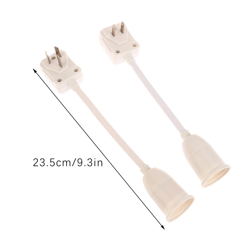 Flexible E27 Bulb Socket Extender Lamp Rotating Base Holder LED Light